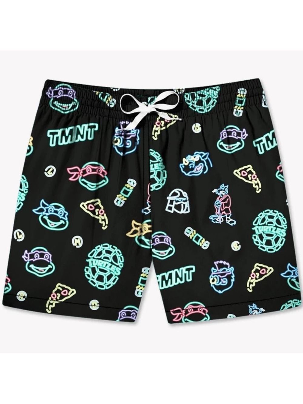Chubbies The Cowabungas 5.5" Classic Swim Trunk Ninja Turtles Shorts Sz XL NWOT
